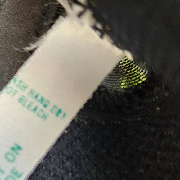 50s BUSTIER Black Strapless Busty Plunge Lace Boned Union Tag Intimate Corset EV - Picture 11 of 16